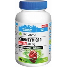 Swiss NatureVia Koenzym Q10 Forte 100 mg 180 kapslí