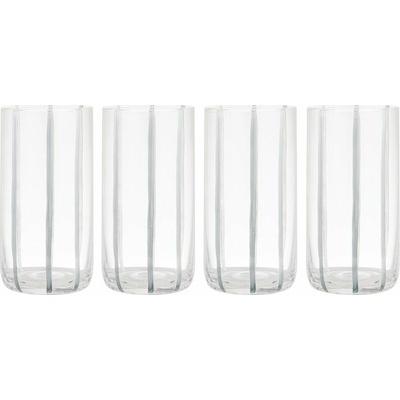 Ladelle Poháre v súprave Stripe 4 x 450 ml