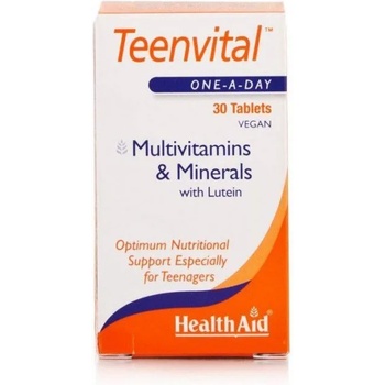 HEALTHAID ХЕЛТ ЕЙД ТИИНВИТ МУЛТИВИТАМИНИ ЗА ЮНОШИ 30 ТАБЛ / HEALTH AID TEENVITAL MULTIVITAMINS 30vetabs