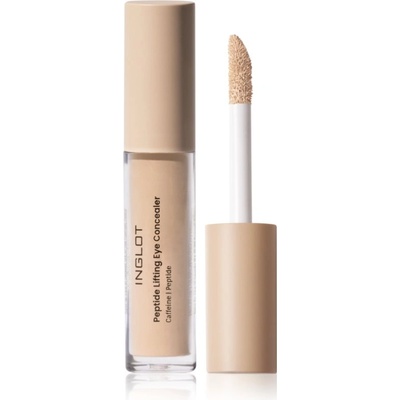INGLOT Peptide Lifting Eye Concealer течен коректор цвят 202 Light Cream 4.6ml