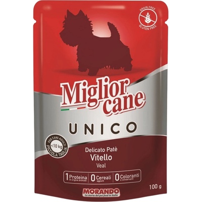 Miglior Cane Unico Adult telecí 100 g