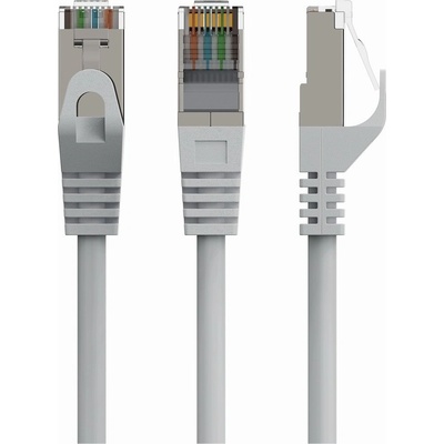 Gembird PP6-1.5M Patch RJ45, cat. 6, FTP, 1,5m, sivý