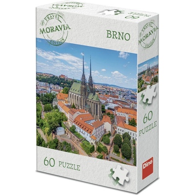 DINO Turistická edícia Morava Brno 60 dielov