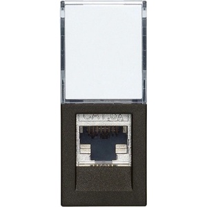 Vimar 30339.16G FTP Розетка Netsafe Linea, RJ45, Cat. 6, 1M, Black, (VM30339.16G)