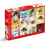 ROOVI - Puzzle Cats with Hats - 1 000 piese