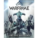 Warframe 3 Days Credit Booster Pack