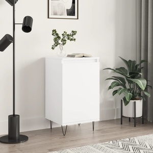 vidaXL Бюфет бял 40x35x70 см инженерно дърво (831052)