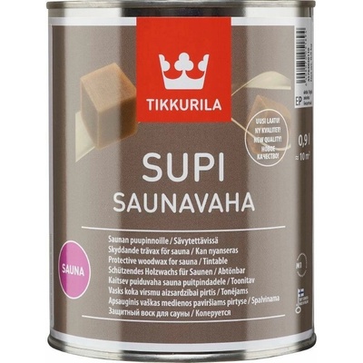 Tikkurila Supi Sauna Wax Saunavaha 2,7 l bezbarvý