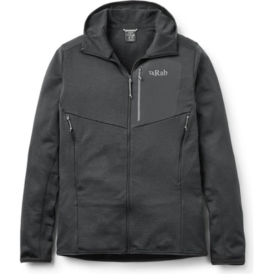 Rab Мъжко поларено яке Rab Ascendor Hoody Fleece jacket - Black (005-6173-0113)
