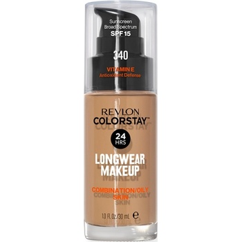 Revlon Colorstay Фон дьо тен, за мазна кожа, N340 Early Tan, SPF15, 30 ml