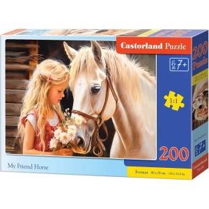 Castorland Пъзел Castorland от 200 части - Конят, мой приятел (B-222315) - ozone