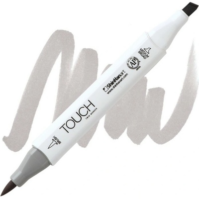 Lihová fixa TOUCH oboustranná Brush & Chisel, Warm grey 2 (WG2)