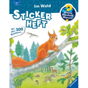 Wieso? Weshalb? Warum? Stickerheft: Im Wald | Stefan Richter (ISBN: 9783473600298)