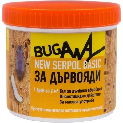 Серпол гел за дървояди - импрегнант с биоцидно действие - 400 гр