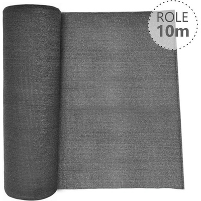 LEVIOR Stínící tkanina 92% - 150 g/m2 - role 10 m, barva ANTRACIT Výška v mm:: 1800 mm, Délka role v m:: 10 m