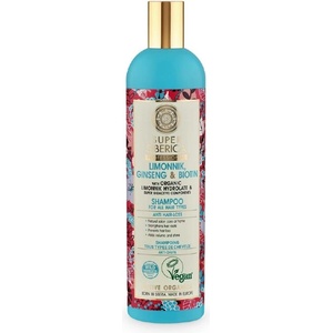 Natura Siberica Super Siberica Limonnik, Ginseng & Biotin Shampoo for All Hair Types 400 ml