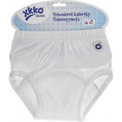 XKKO Tréningové nohavičky Organic Biele M