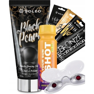 Soleo black PEARL SILNÝ BRONZER PRO OPALOVÁNÍ 150 ml