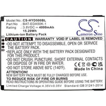 Cameron sino Батерия за баркод скенер Honeywell EDA50K ScanPal 50 BAT-EDA50K-1 LiIon 3.8V 4000mAh Cameron Sino (CS-HYD500BL)