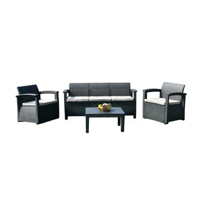 Garden Point Комплект градински мебели Reno 5 Garden Point антрацит техноратан (GAP1604)