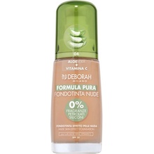 Deborah Milano Formula Pura make-up s Aloe Vera a vitamínom C Nude 04 Apricot 30 ml