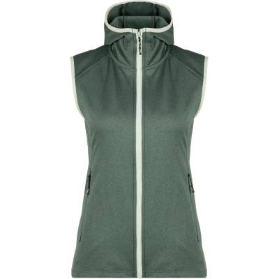 Stoic Дамски поларен елек Stoic Women's AlsterbroSt. Stretch Fleece Vest Fleece vest - Green Melange - размер XS (132-0993-0211)
