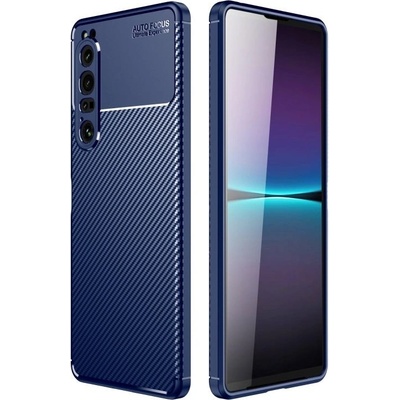 Carbon Fiber modrý – Sony Xperia 1 IV – Sleviste.cz