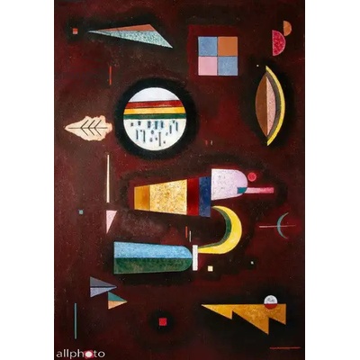 Obrazy - Kandinsky, Wassily: Žlutý oblouk - reprodukce obrazu