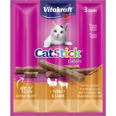 Vitakraft Cat Stick Mini jehně krůta 18 g