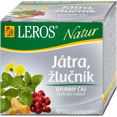 Leros Natur Játra žlučník 10 x 1,5 g