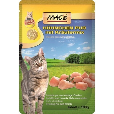Mac's Cat kuře a bylinky 6 x 100 g