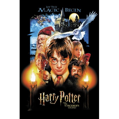 Plagát, Obraz - Harry Potter - Let the magic begin, 26.7 × 40 cm