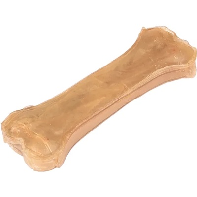 Flamingo Pressed Bone - Лакомство за кучета - пресован кокал от телешка кожа, 12. 5 см. - в пакет