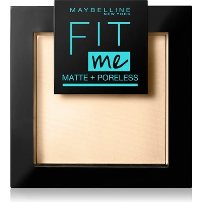 Maybelline new york Fit Me! Matte+Poreless матираща пудра цвят 115 Ivory 9 гр