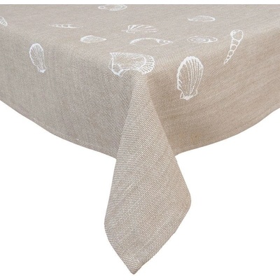Clayre & Eef Ubrus SEA SHELLS 100x100 cm