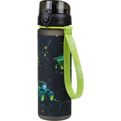 Baagl Tritánová fľaša na pitie Traktor čierna 500 ml