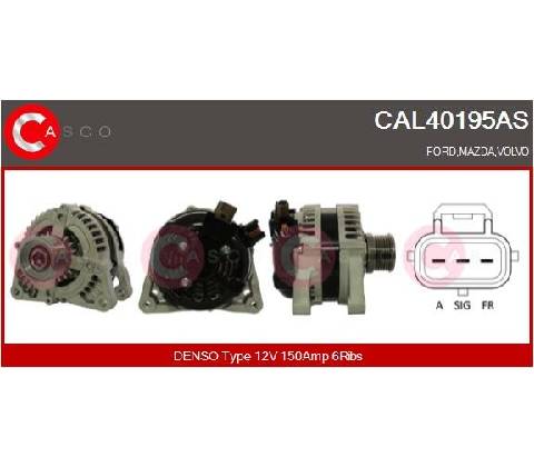 CASCO Alternátor CAL40195AS