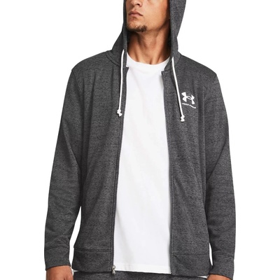 Mikina s kapucí Under Armour UA Rival Terry LC FZ-GRY 1370409-025 Velikost XXL - Prodloužená doba na vrácení do 15.1.2025