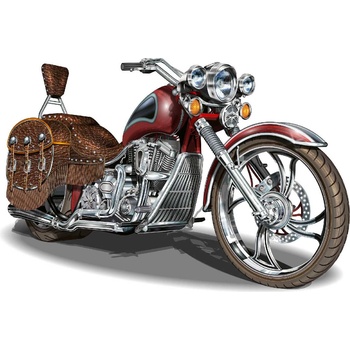 DIMEX ART s. r. o Флизелинов фототапет класически винтидж мотоциклет 375 x 250 см