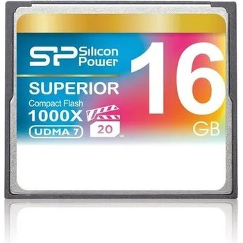 Silicon Power Compact Flash 16GB 1000x SP016GBCFC1K0V10