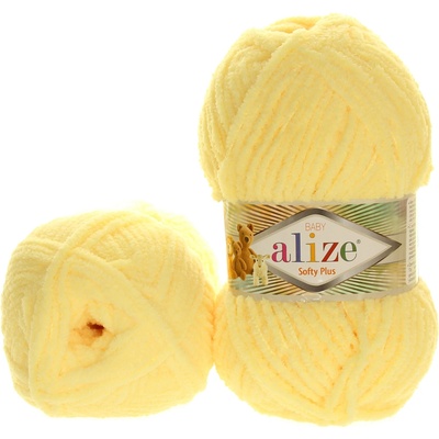 Alize Softy Plus světle žlutá 13