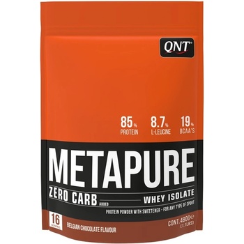 QNT MetaPure ZeroCarb Whey Isolate [480 грама] Шоколад
