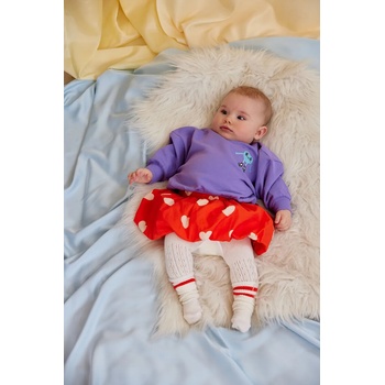 Mini Rodini Детски памучен суичър Mini Rodini Heart (26120124)