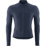 Gonso Мъжка фланелка с дълъг ръкав за колоездене Gonso Sitivo Jersey Therm Cycling jersey - Navy Carmen - размер XL (056-4327-0214)
