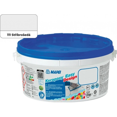 Mapei Kerapoxy Easy Design 111 stříbrnošedá (1,5kg) – Zboží Mobilmania