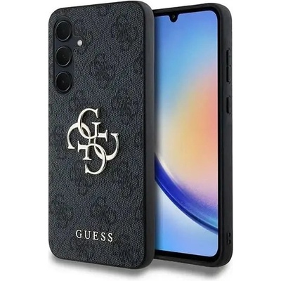 GUESS Кейс Guess 4G Big Metal Logo за Samsung Galaxy A35, черен (3666339259563)