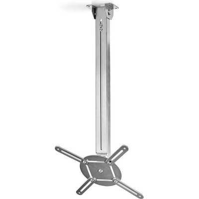 Nedis PJCM200GY stropní držák projektoru full motion 360°, 550-1000 mm, 10 kg, stříbrná