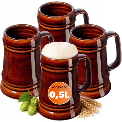 Kadax Pivní krýgle 4 x 500 ml