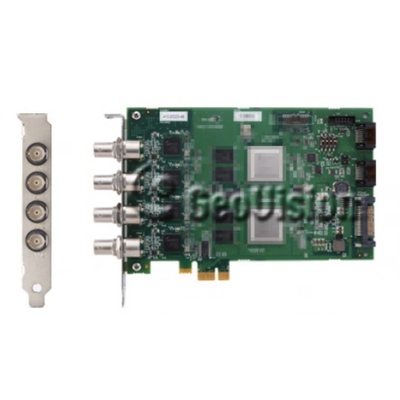 GeoVision GV-SDI-204 : : 4-портова HD oхранителна платка, PCI-E, 1080p, H. 264