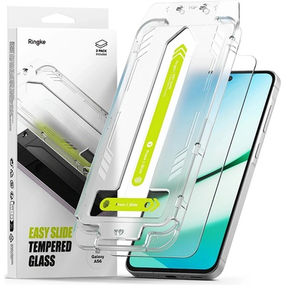 Ringke - Easy Slide Tempered Glass (2 Броя) - Samsung Galaxy A56 5G - Прозрачен